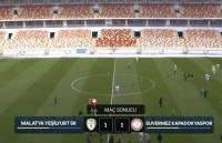 Yeşilyurtspor 1-1 Suvermez Kapadokyaspor 
